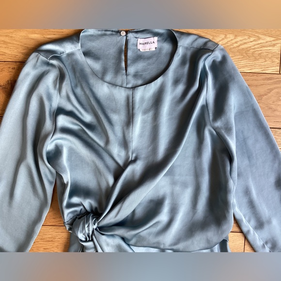 MARELLA Women's Dress in Soft blue - Picture 4 of 8